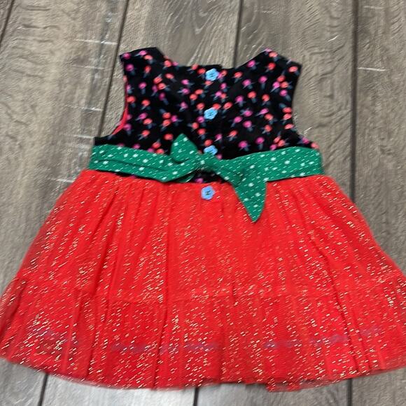 Matilda Jane Floral Glittery Top Little Girls Size 4 - Picture 7 of 9